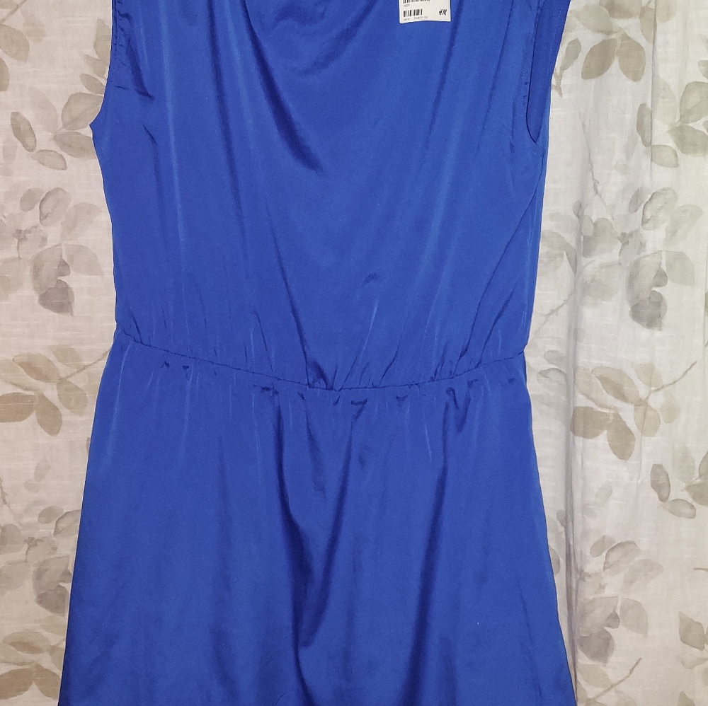 H&M blue dress